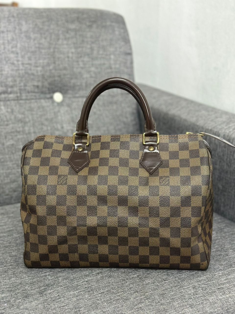 Louis Vuitton Authentic Louis Vuitton Monogram Damier Ebene Speedy 30 Size ONE SIZE - 1 Thumbnail
