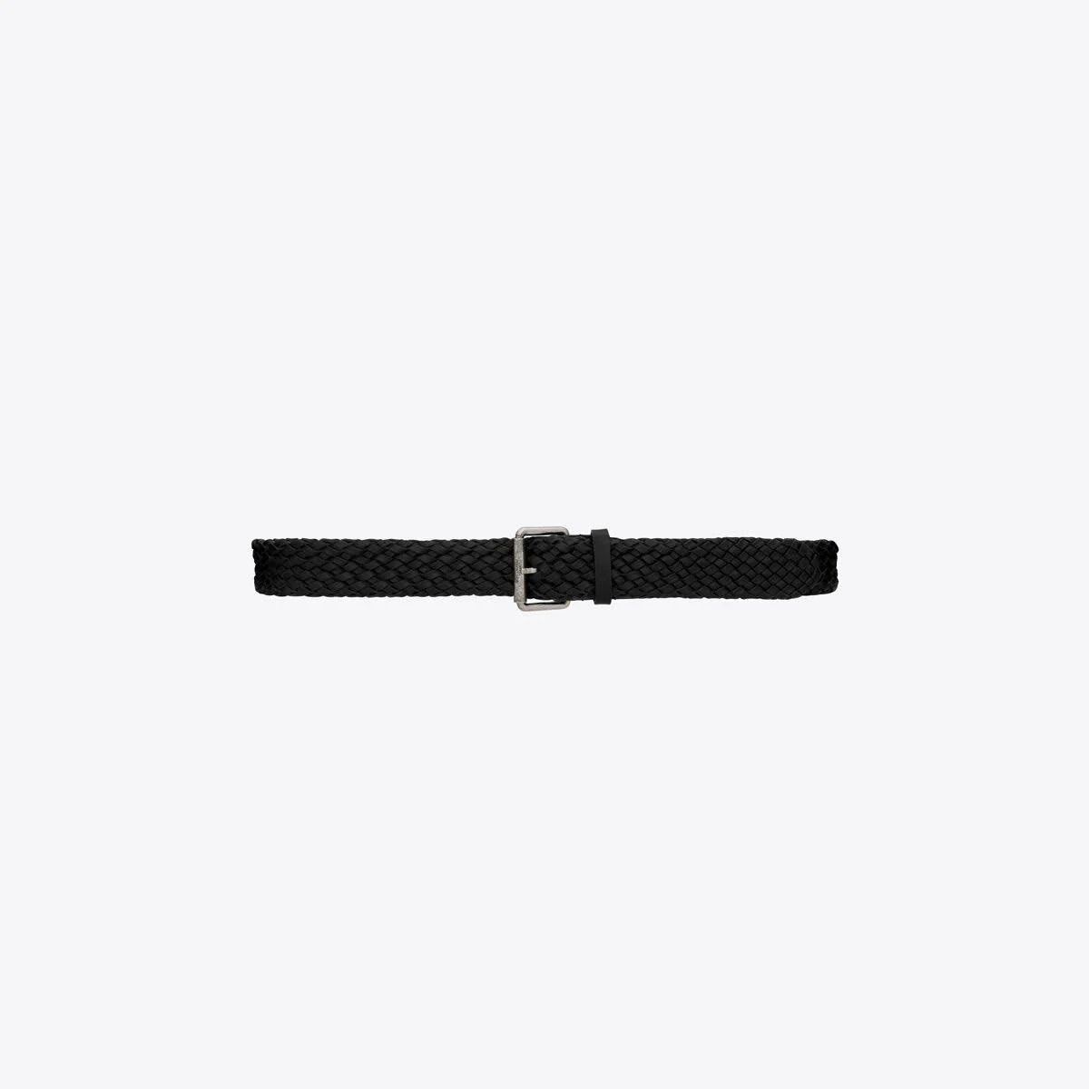 Saint Laurent Paris o1s1wg110724 Size: 75 / Motorcycle Buckle Vegetable Leather Size 28 - 1 Thumbnail