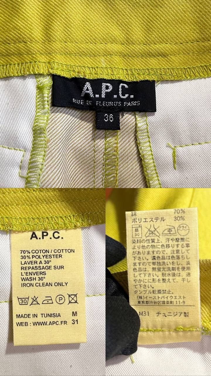 A.P.C. × Vintage A.P.C. vintage Utility Style Cotton Midi Skirt rare riri Size 27" / US 4 / IT 40 - 10 Thumbnail