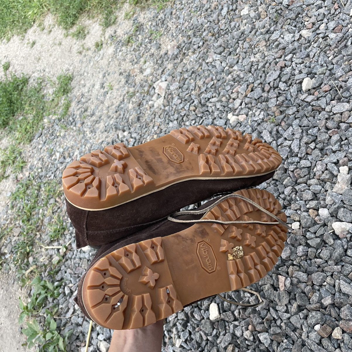 Vibram wabasha chukka boot copper rough cut brown leather Shoes Size US 11.5 / EU 44-45 - 5 Thumbnail