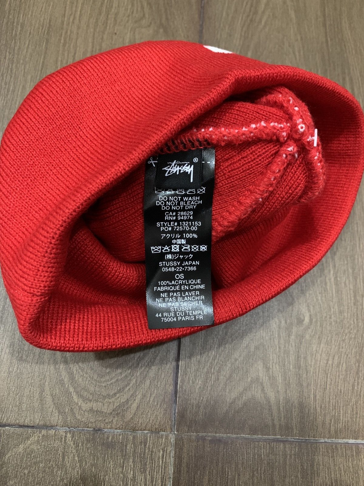 Stussy Stussy beanie Sport jacquard Size ONE SIZE - 4 Thumbnail