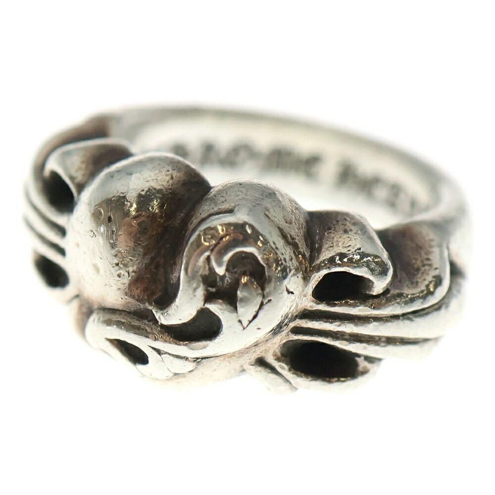 Chrome Hearts Chrome Hearts Floral Cross Hrt Heart Ring Size ONE SIZE - 1 Thumbnail