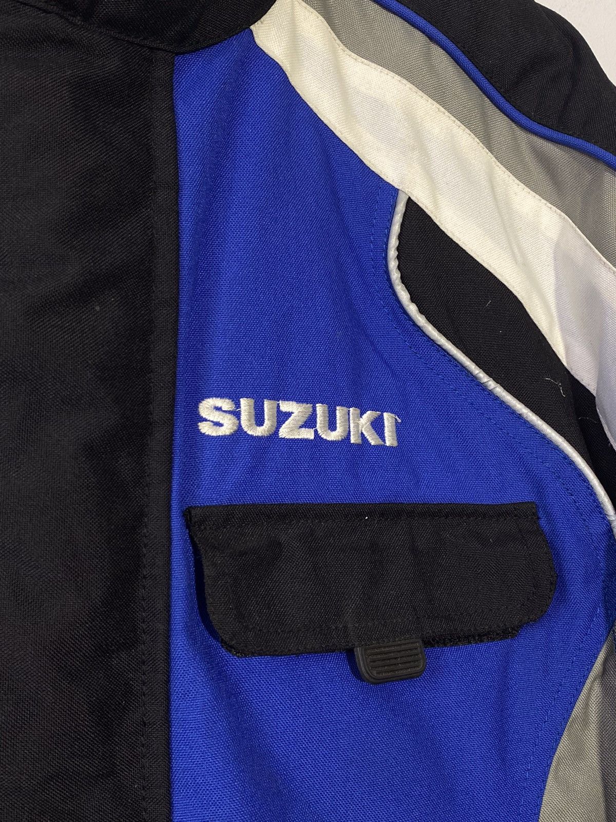 Japanese Brand 🔥 00s SUZUKI MOTORCYCLE RIDING JACKET Y2K BIKER STYLE RACING Size US S / EU 44-46 / 1 - 11 Thumbnail