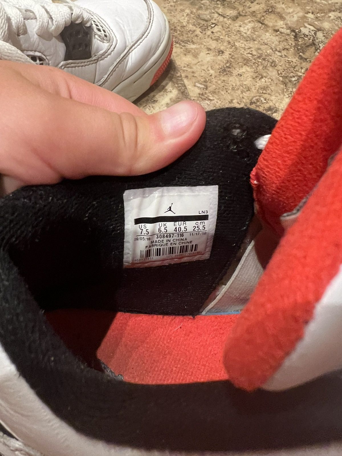 Jordan Brand Jordan 4 lava Size US 7.5 / EU 40-41 - 5 Thumbnail