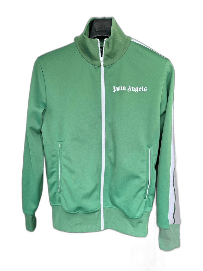 Palm Angels Palm Angels Classic Green Track Jacket Size US S / EU 44-46 / 1 - 1 Thumbnail