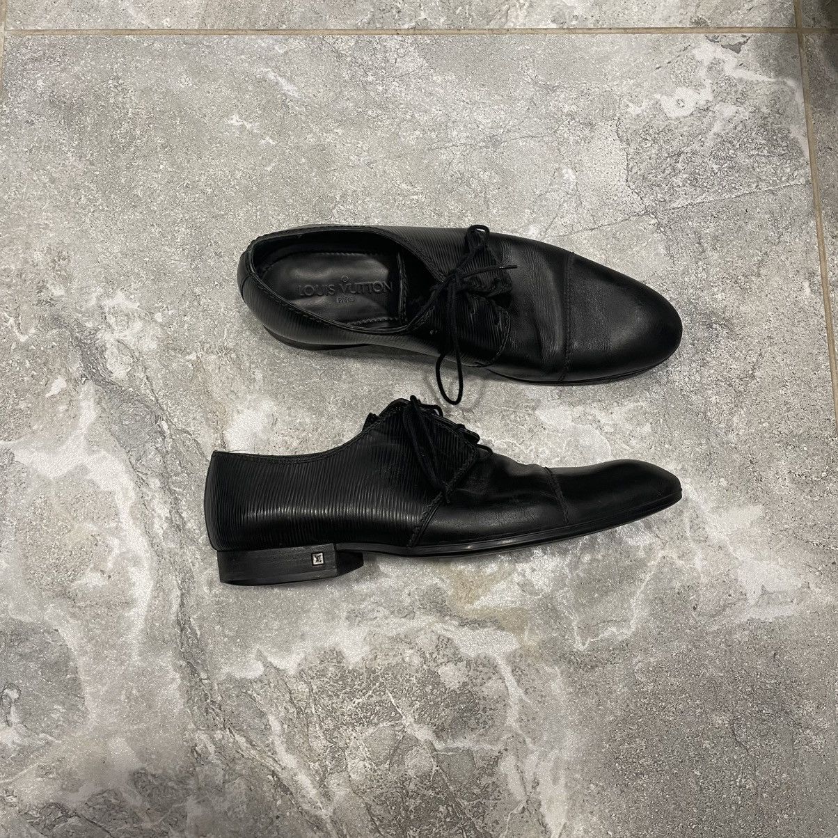 Louis Vuitton LOUIS VUITTON Shoes Loafers LV Logo boots black old money Size US 8.5 / EU 41-42 - 1 Thumbnail