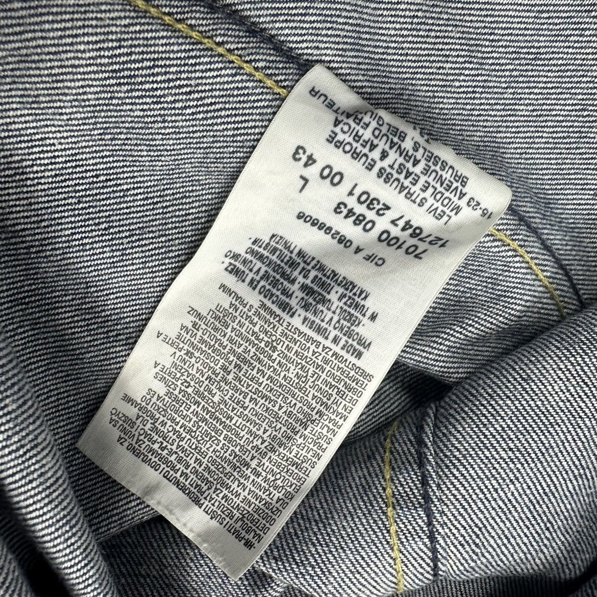 Levi's VINTAGE LEVIS ENGINEERED JEANS DENIM JACKET Size US L / EU 52-54 / 3 - 8 Thumbnail