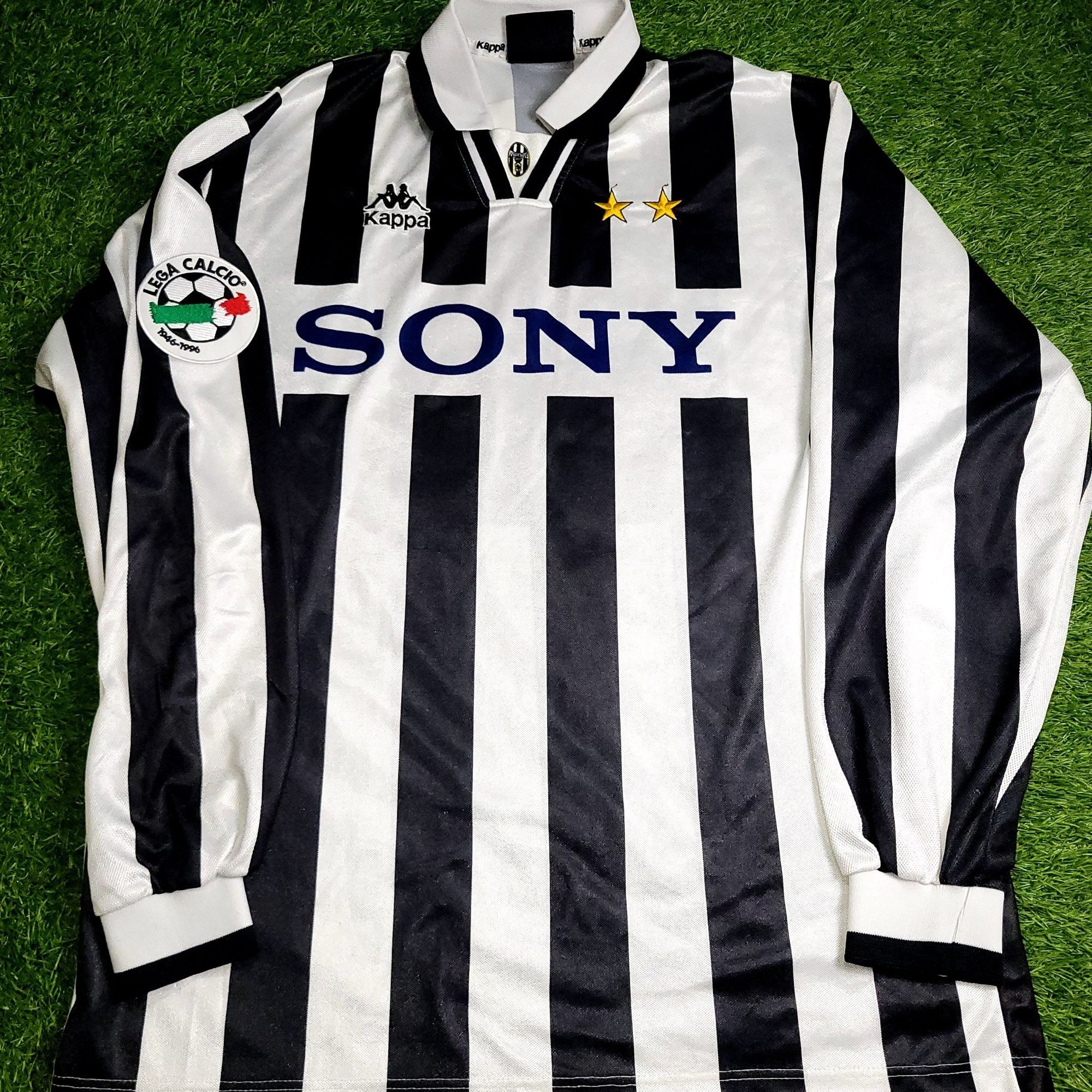Kappa Zidane Juventus Kappa 1996 1997 DEBUT Soccer Jersey XL Size US XL / EU 56 / 4 - 2 Thumbnail