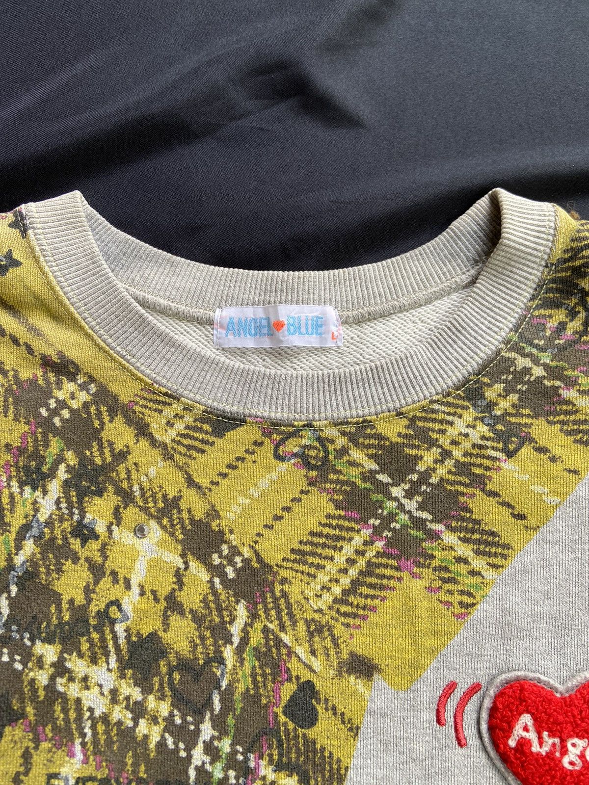 Angel Blue I LOVE AB ANGEL BLUE 89 SUN FADED SWEATSHIRT Size US S / EU 44-46 / 1 - 7 Thumbnail