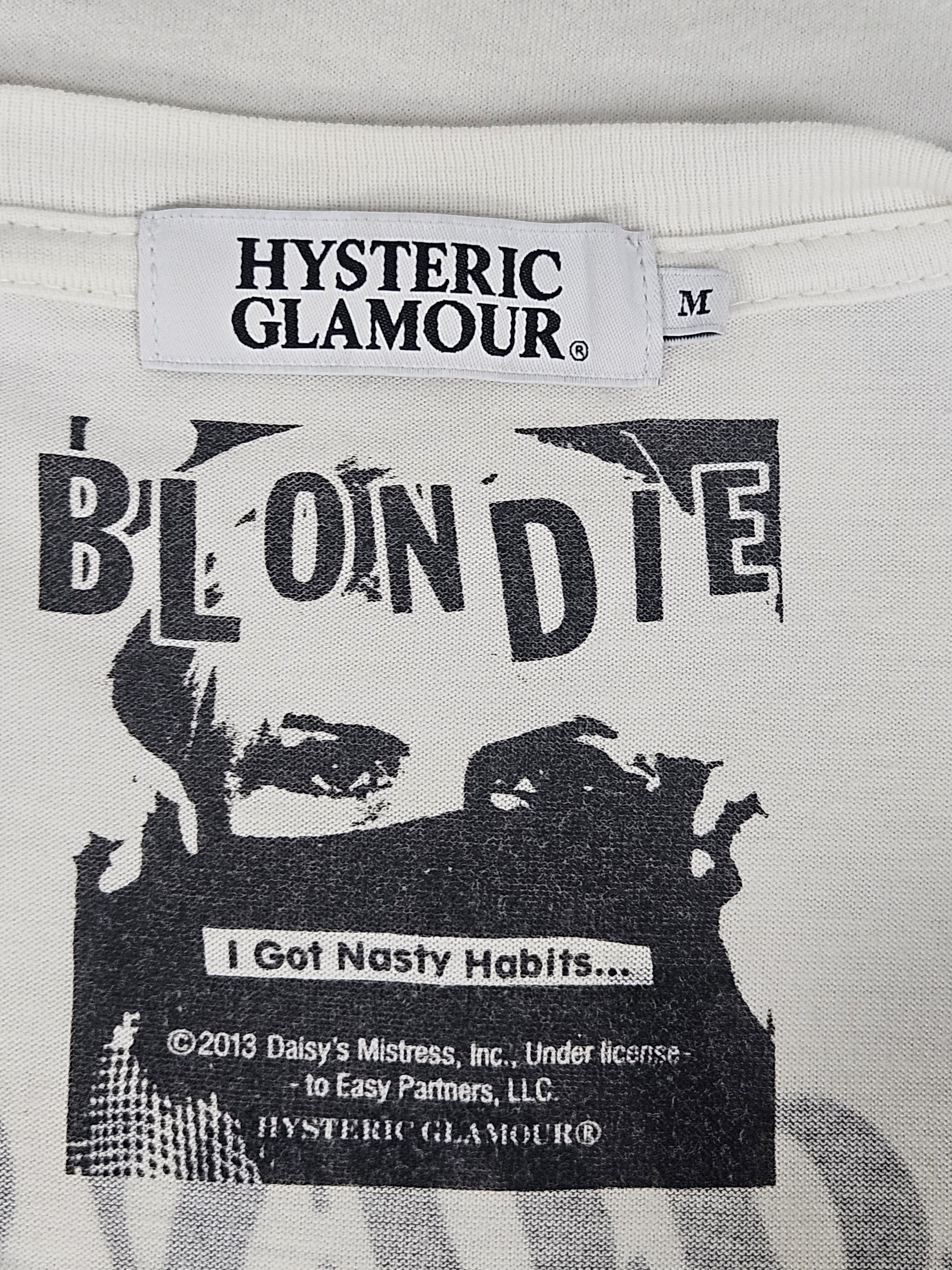 Hysteric Glamour Hysteric Glamour Blondie Deborah Harry Sunday Girl shirt Size US M / EU 48-50 / 2 - 4 Thumbnail