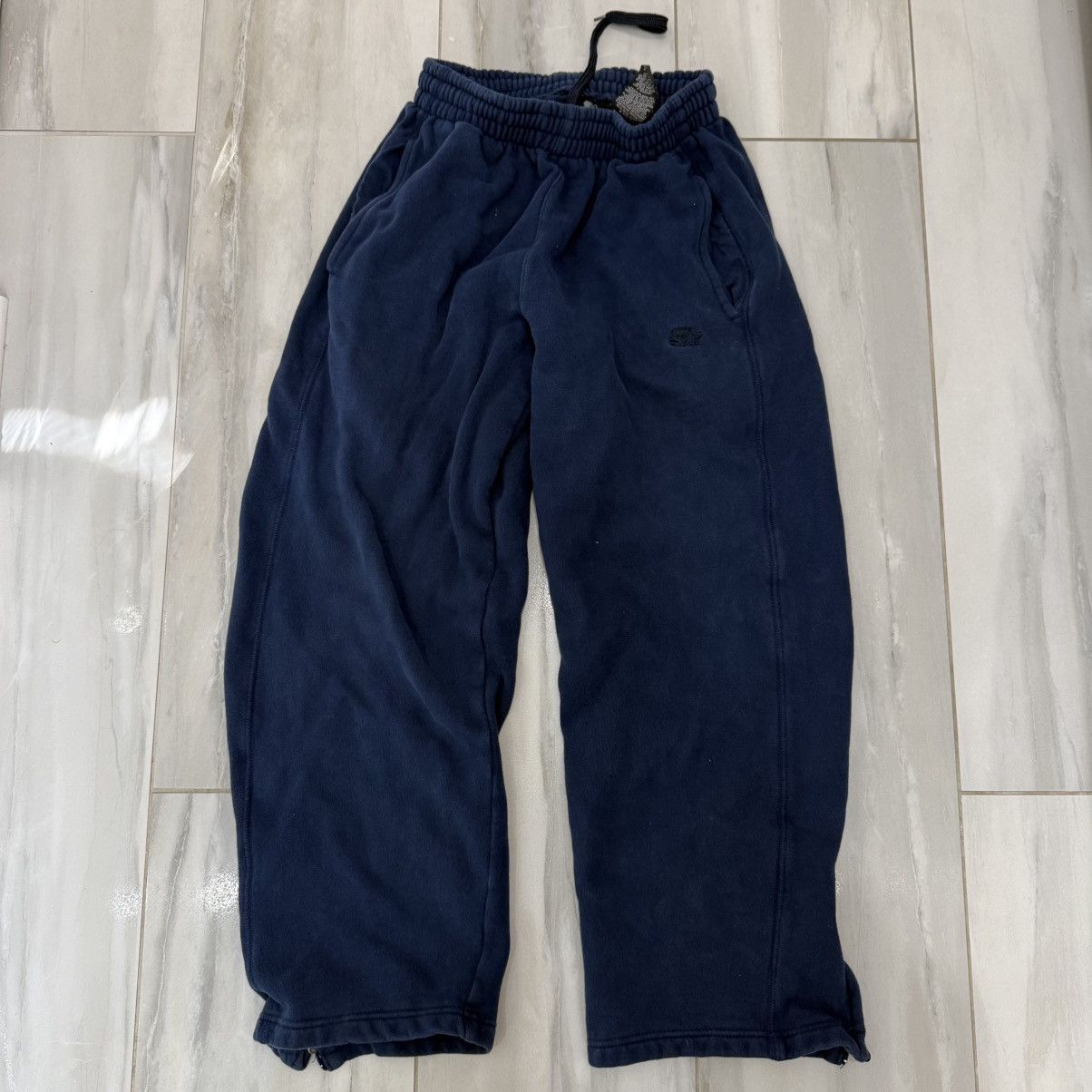 Starter Baggy starter sweatpants in a blue color Size US 28 / EU 44 - 1 Thumbnail