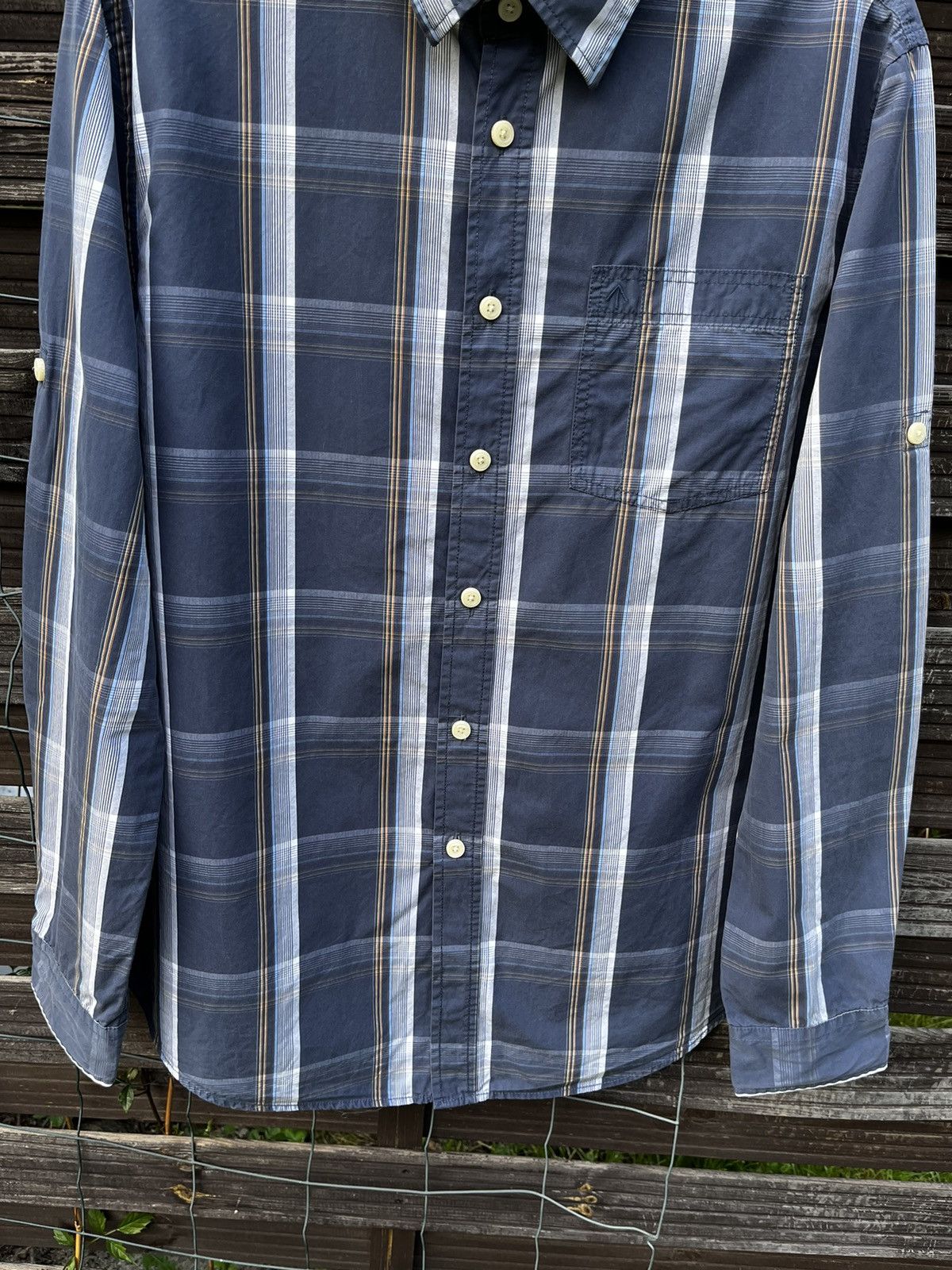 Designer × Nigel Cabourn ⬆️ NIGEL CABOURN UTILITY LONG SLEEVE SHIRT Size US XL / EU 56 / 4 - 3 Thumbnail