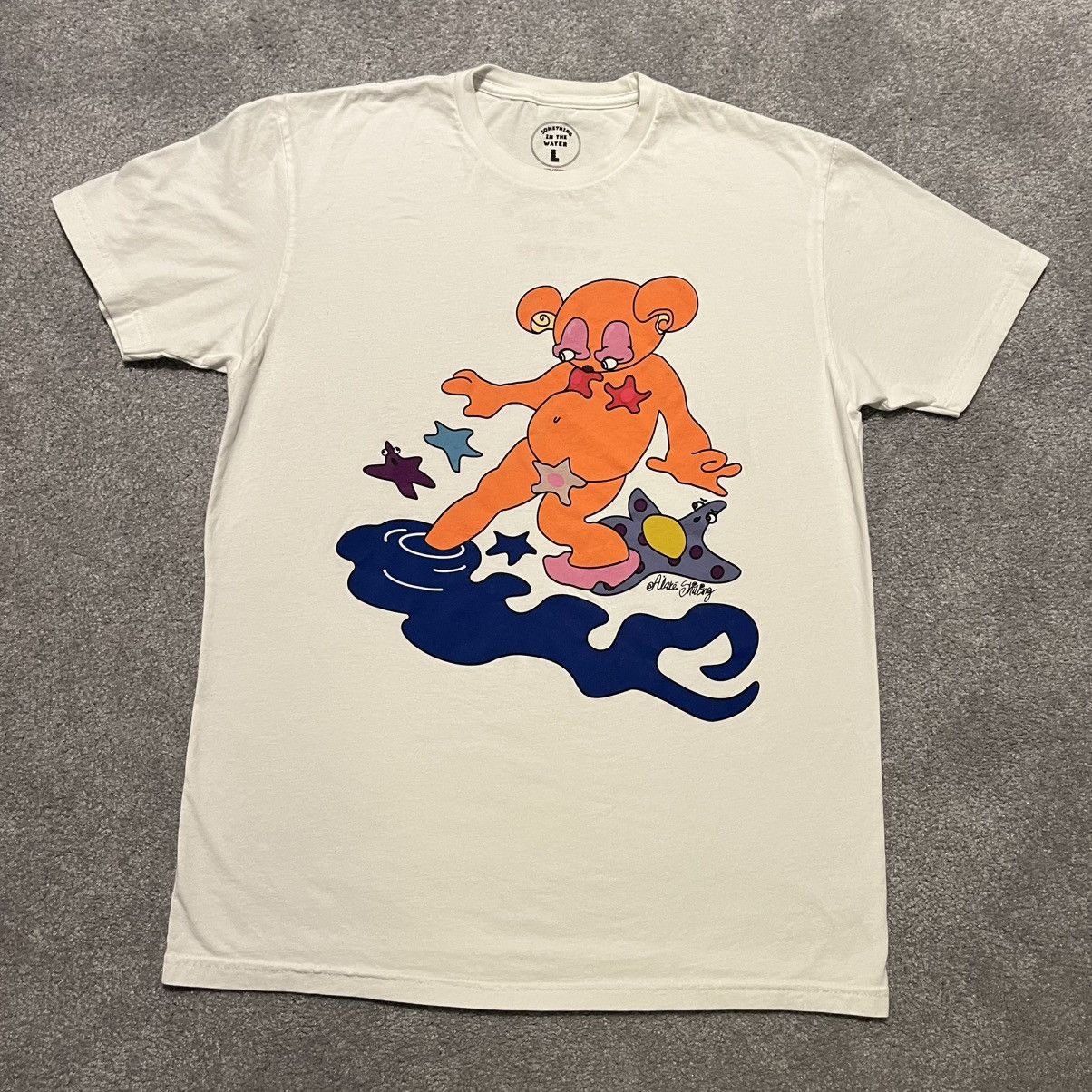 Pharrell Something in the Water SITW Alake Shilling Bear Logo T Shirt Size US L / EU 52-54 / 3 - 1 Thumbnail