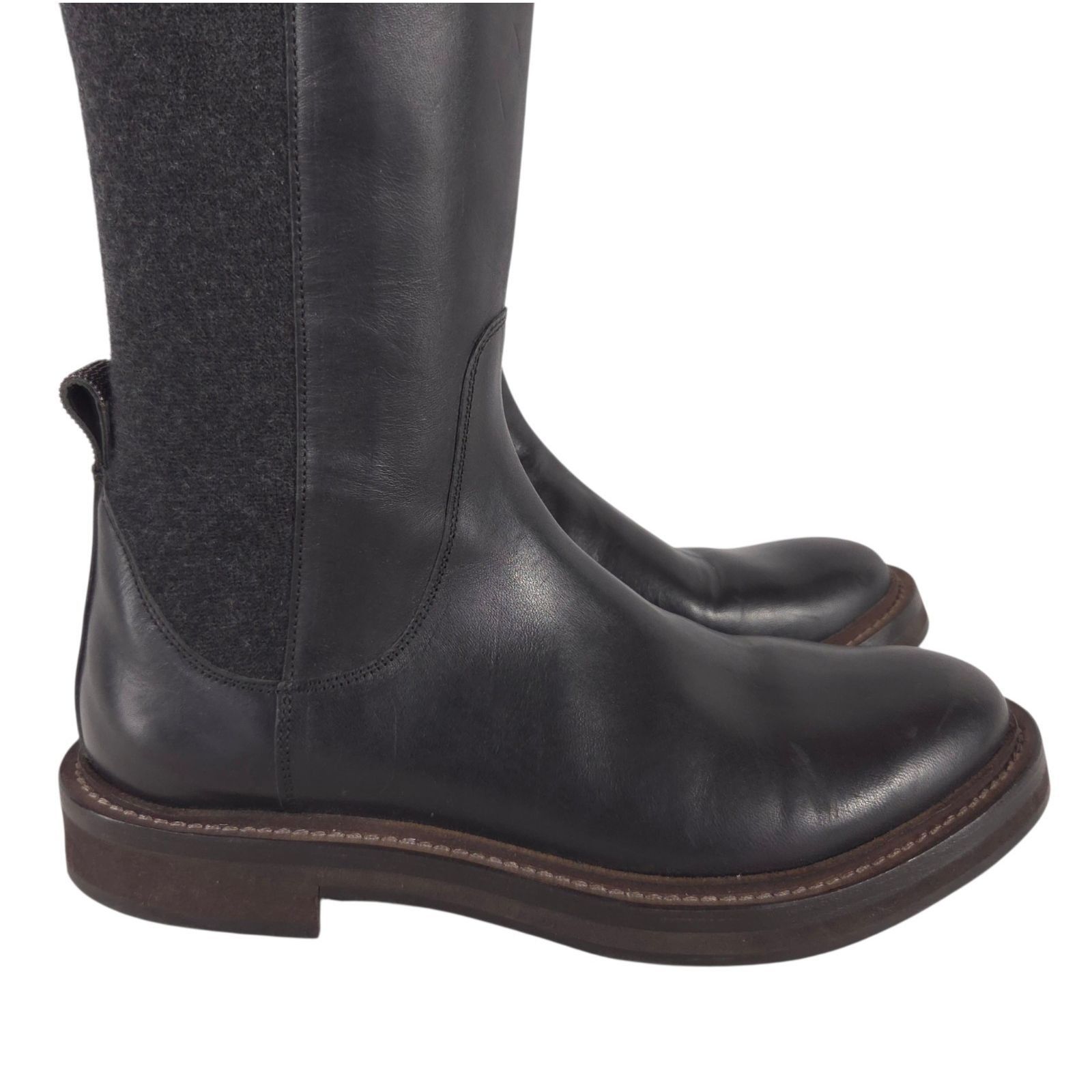 Brunello Cucinelli Brunello Cucinelli Monili Knee High Boots US 7 EU 37 Womens Size US 7 / IT 37 - 5 Thumbnail