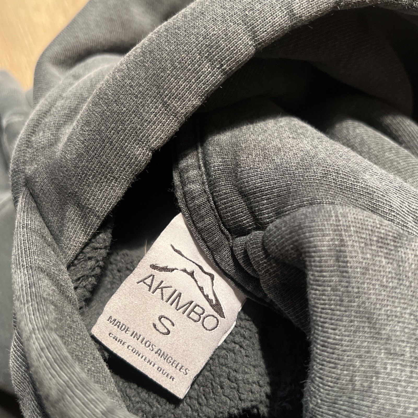Akimbo Club Akimbo Club Hoodie Size Small Faded Heavyweight Cotton Boxy Size US S / EU 44-46 / 1 - 15 Thumbnail