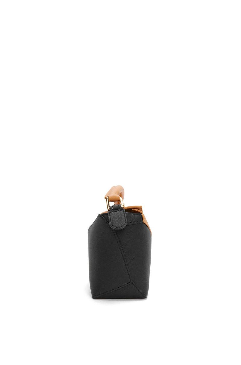 Loewe o1in1g0426 Size: OS / Mini Puzzle Bag in Brown/Black Size ONE SIZE - 5 Thumbnail