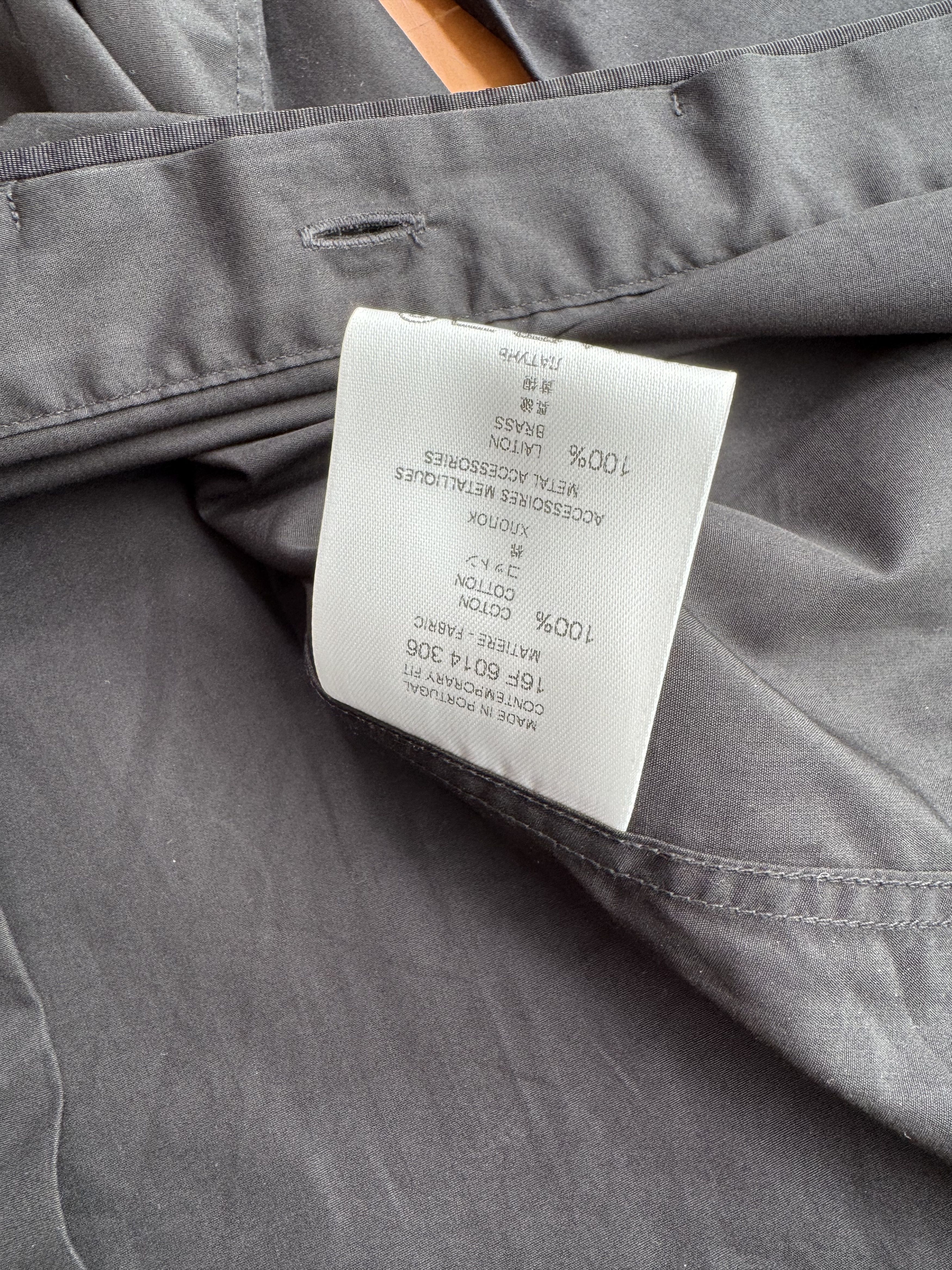 Givenchy Givenchy Riccardo Tisci Silver Piping Dress Shirt Size US M / EU 48-50 / 2 - 8 Thumbnail