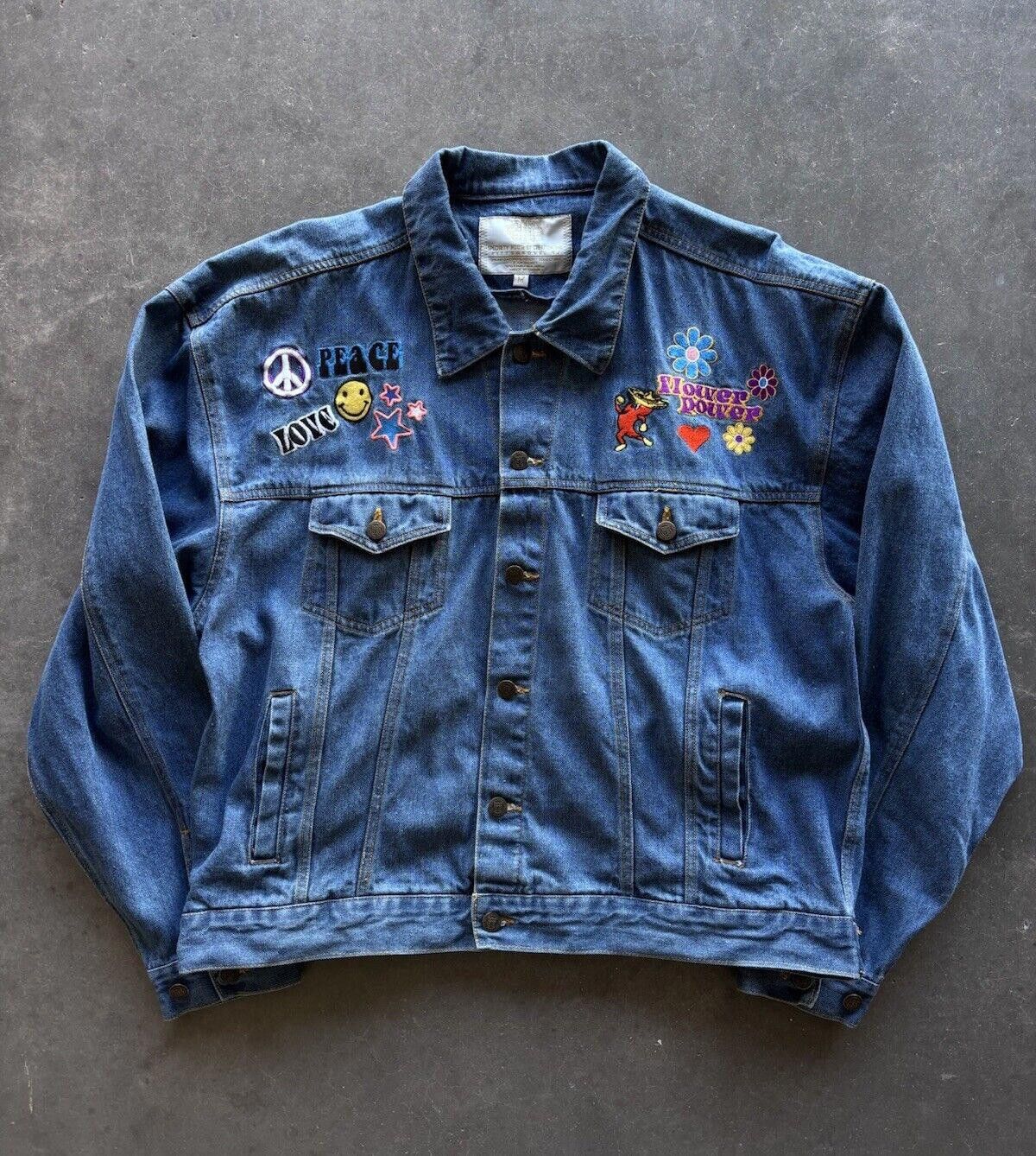 Vintage Vintage Ohkay Casino Collectible Jean Jacket Medium Size US M / EU 48-50 / 2 - 1 Thumbnail