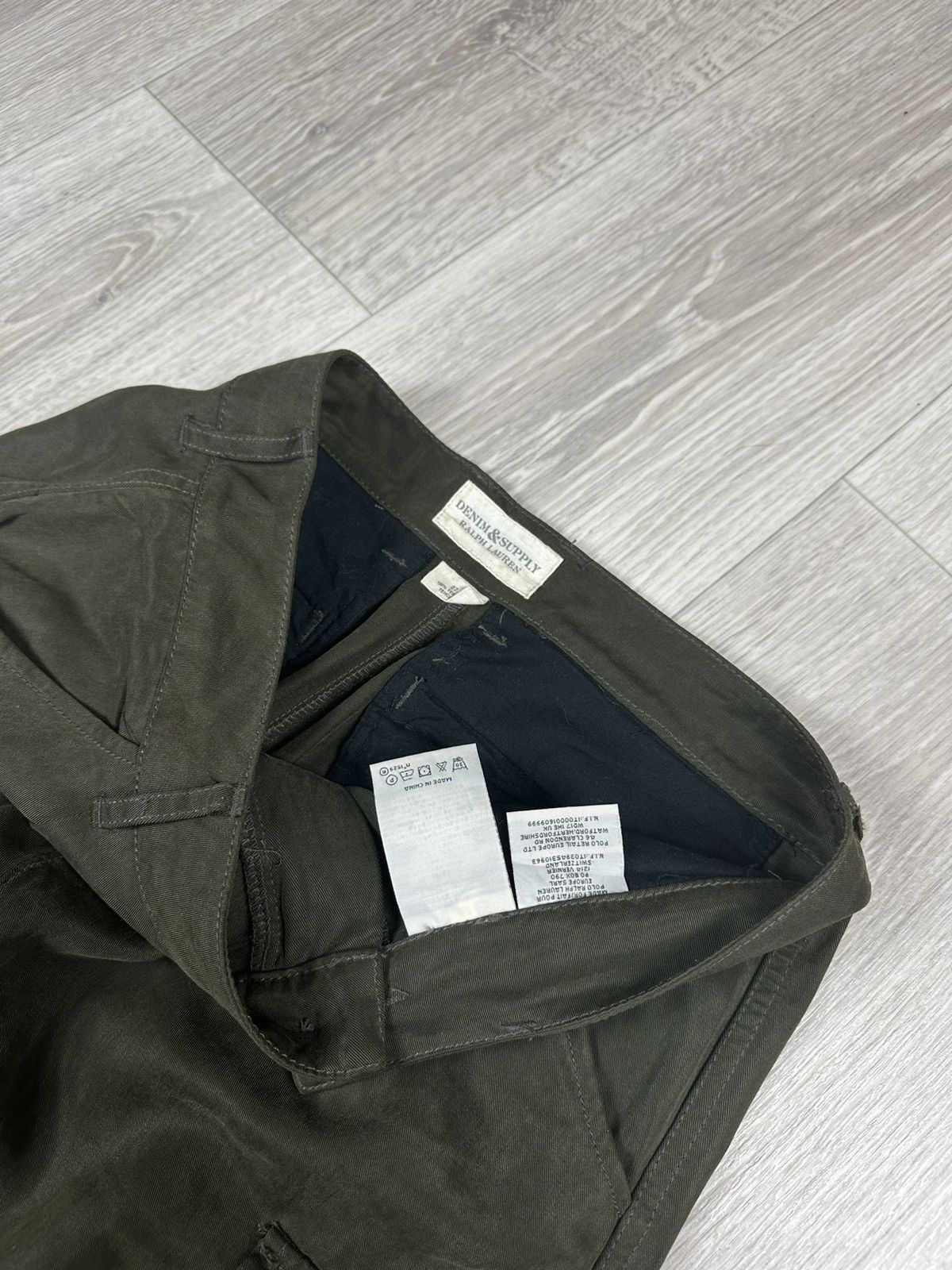 Denim & Supply Ralph Lauren × Polo Ralph Lauren Denim & Supply Ralph Lauren Cargo Pants Skinny For Women Size 27" / US 4 / IT 40 - 7 Thumbnail