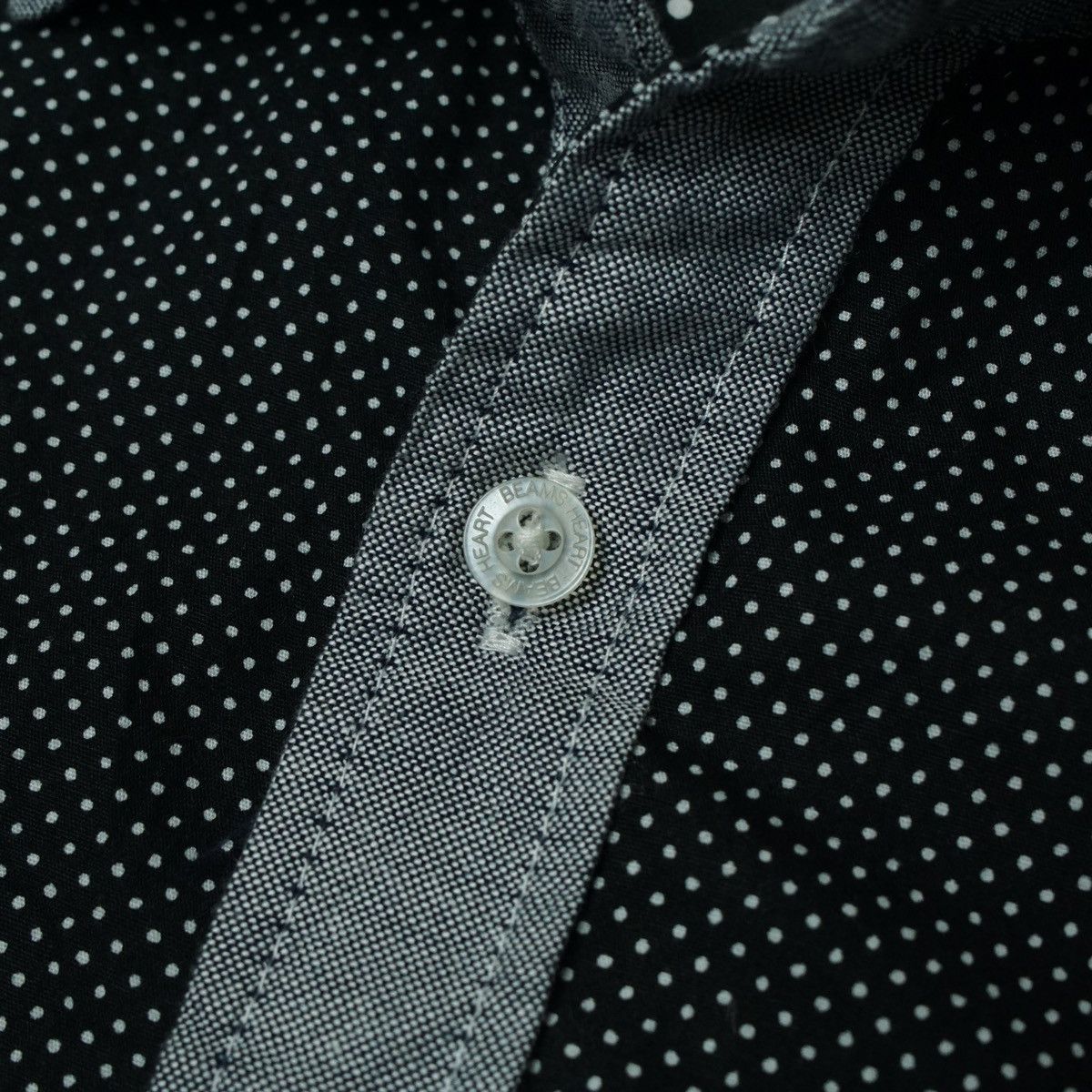 Beams Plus *NoTariff Beams Patchwork Polkadot CDG Shirt Size S / US 4 / IT 40 - 4 Thumbnail
