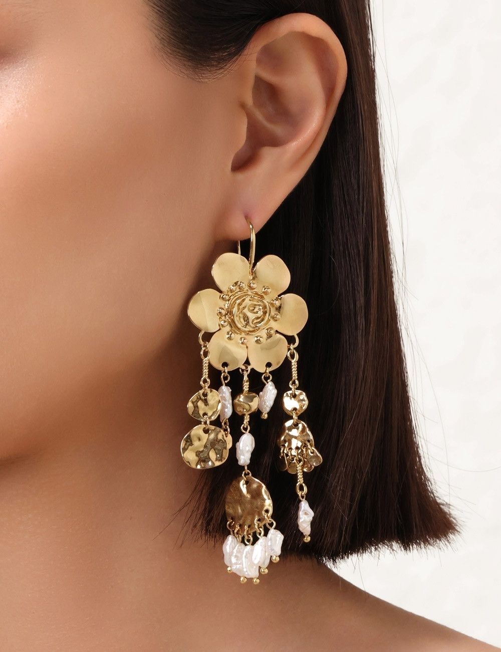 Zimmermann oc11z0925 Size: OS / Bellis Chandeliers in Gold Size ONE SIZE - 2 Thumbnail