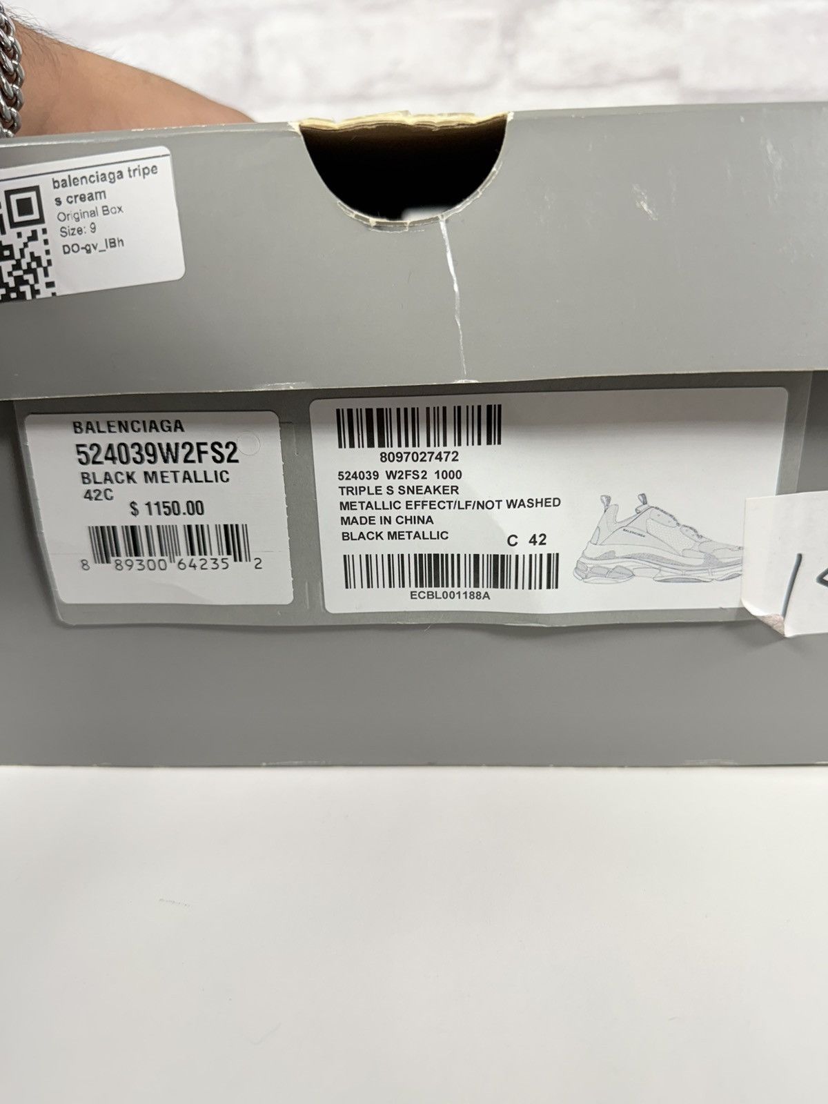 Balenciaga Balenciaga Triple S Size 9US/42EU Size US 9 / EU 42 - 15 Thumbnail