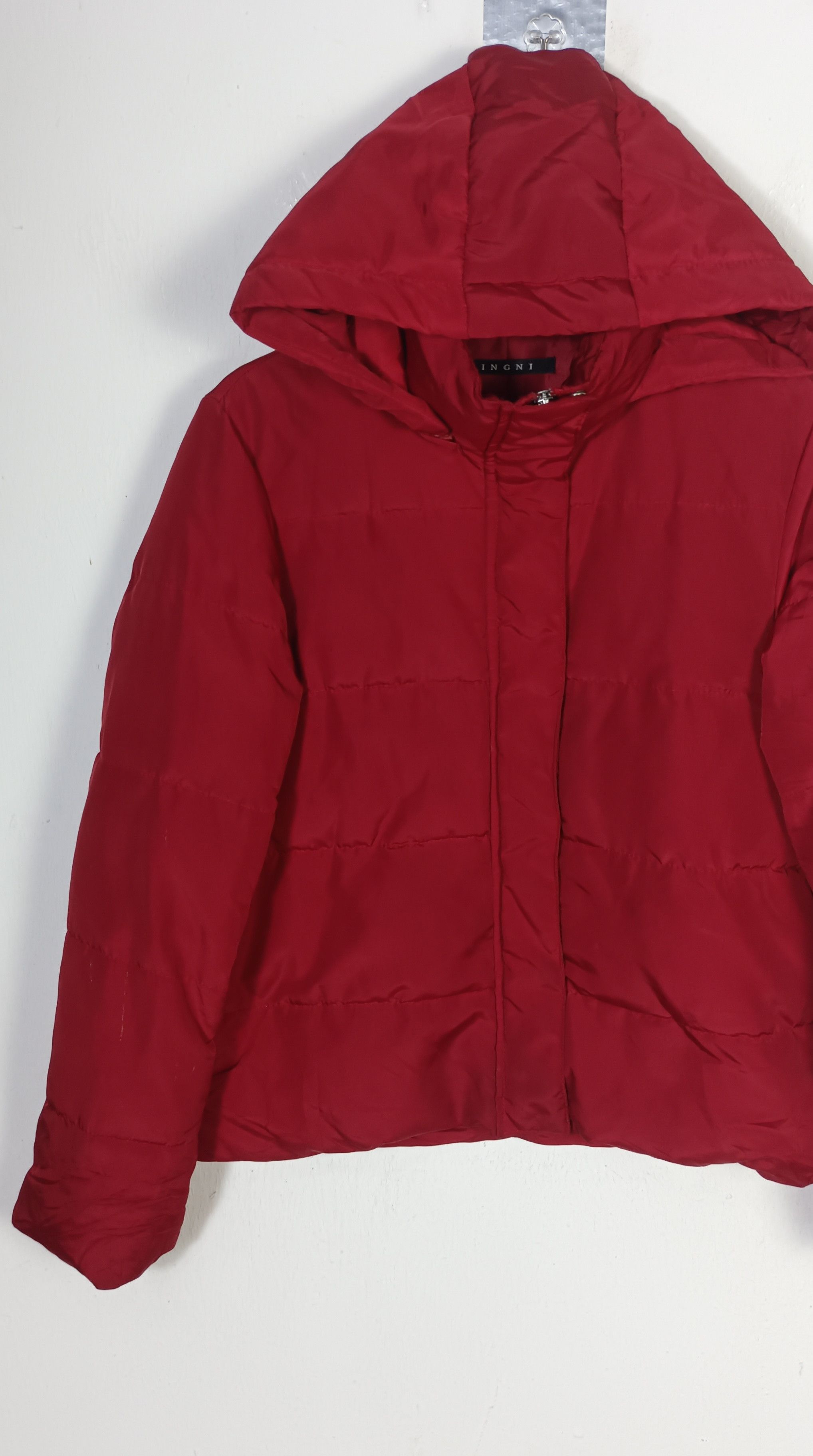 Japanese Brand INGNI PUFFER HOODIE JACKET Size US M / EU 48-50 / 2 - 5 Thumbnail