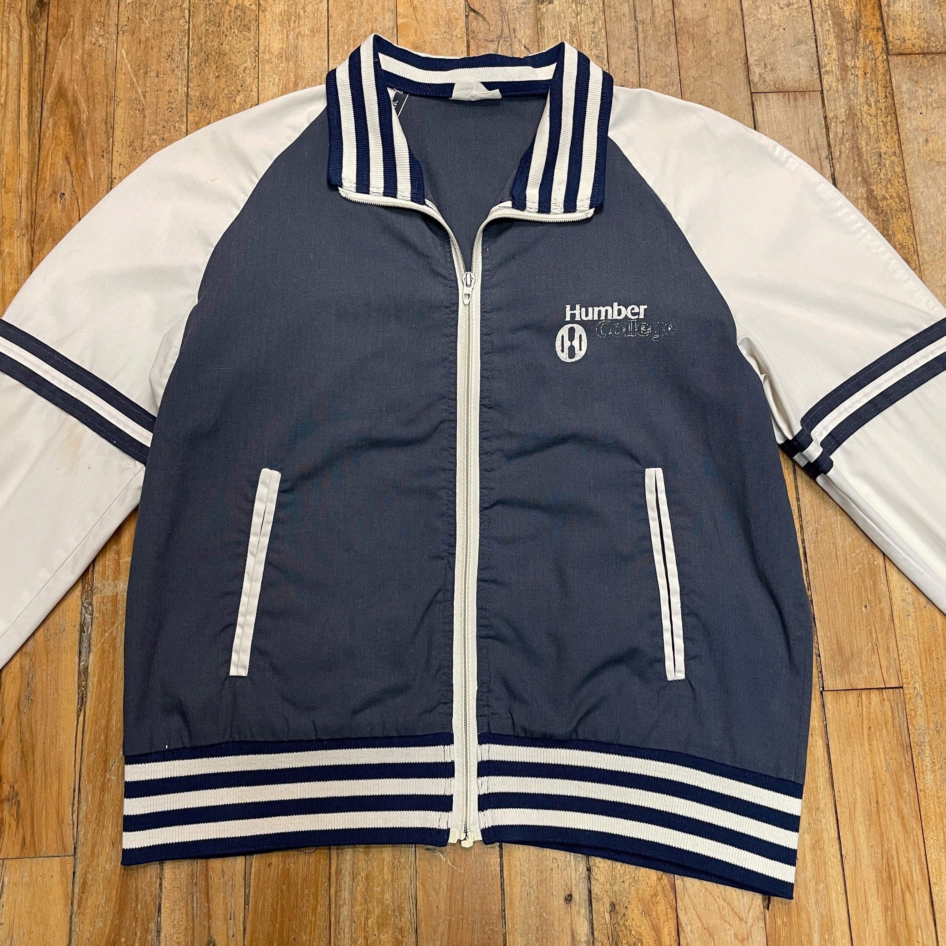 Other Vintage 70s/80s Humber College Retro Windbreaker With Talon Hardware Size S/M Size US S / EU 44-46 / 1 - 3 Thumbnail