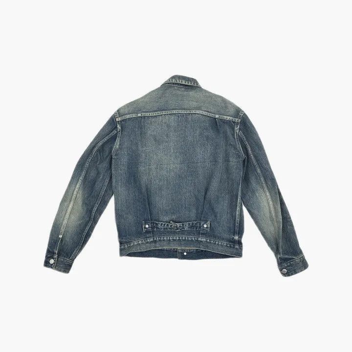 Dior Dior Dior Men's Blue Denim Jacket with Patch 0079-2507 Size US L / EU 52-54 / 3 - 3 Thumbnail