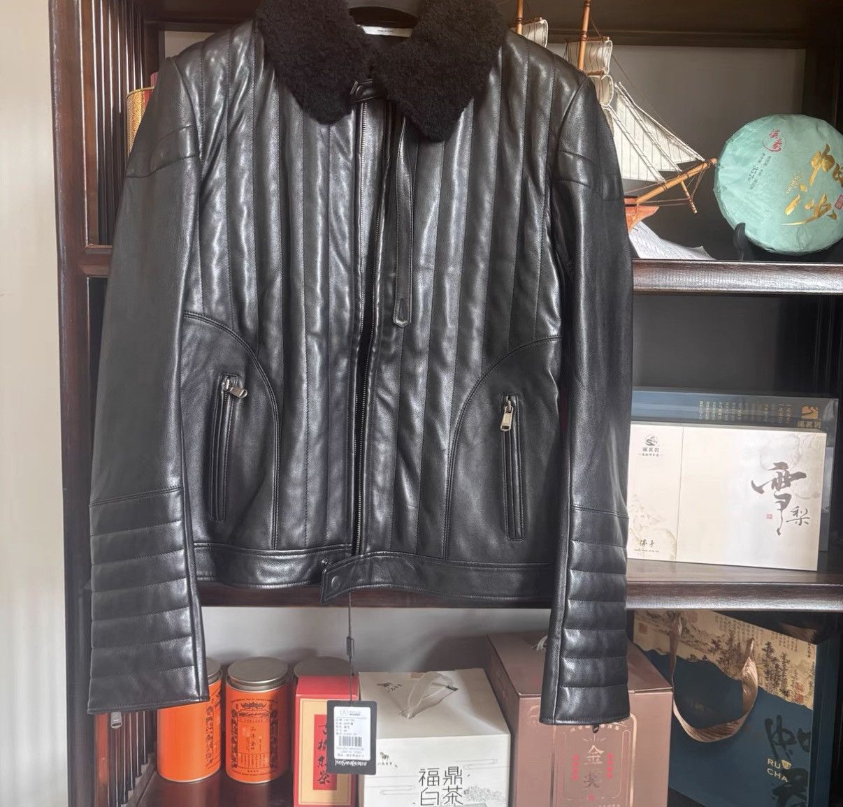 Yves Saint Laurent Yves Saint Laurent genuine leather jacket Size US S / EU 44-46 / 1 - 1 Thumbnail