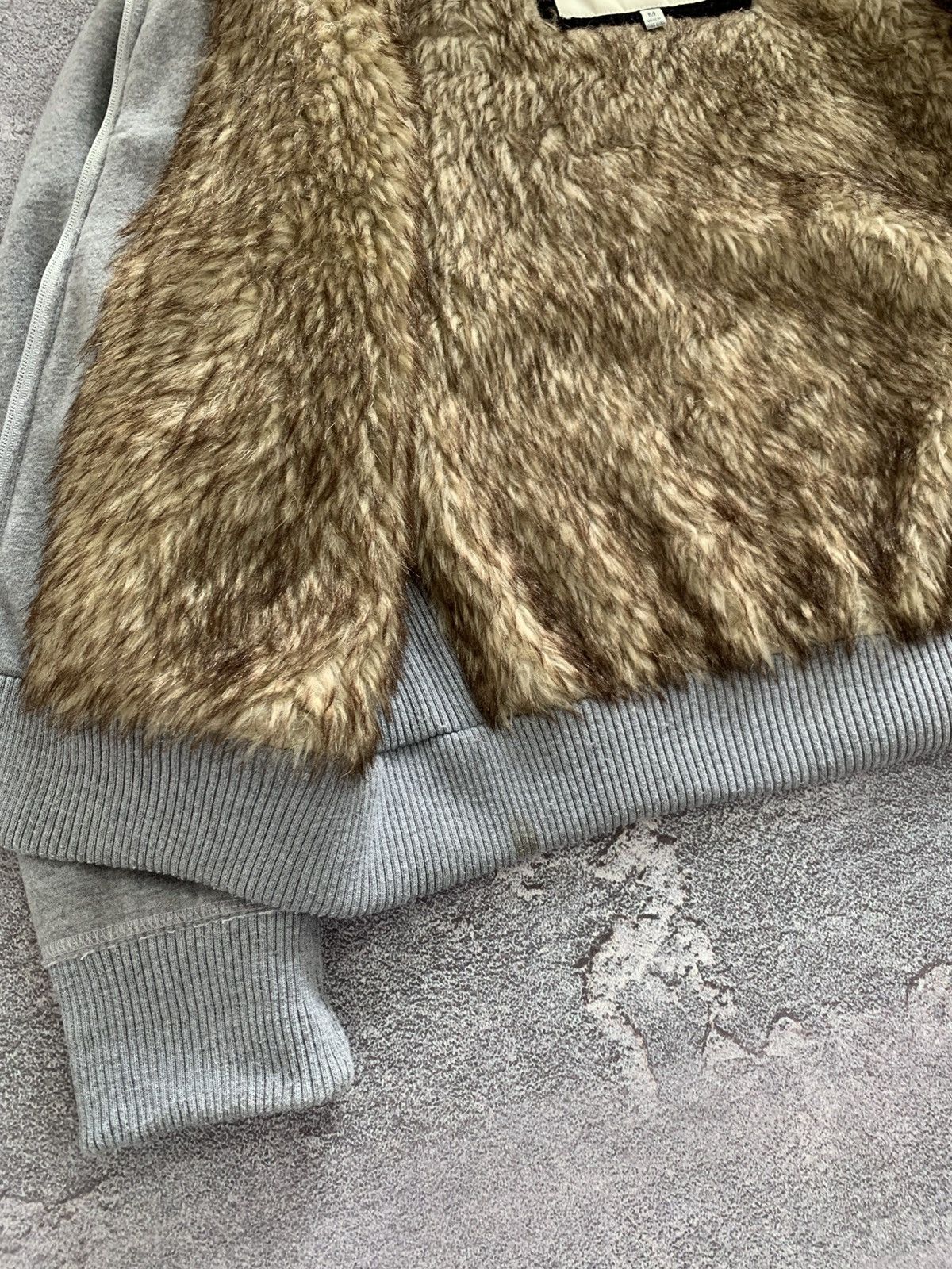 Abercrombie & Fitch Y2K Abercrombie & Fitch Fur Zip Hoodie Ifsixwasnine S size Size US S / EU 44-46 / 1 - 10 Thumbnail