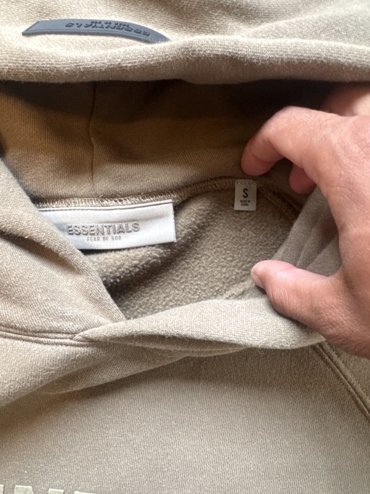 Essentials Fear of God Essentials Pullover Wood Hoodie Size US S / EU 44-46 / 1 - 4 Thumbnail