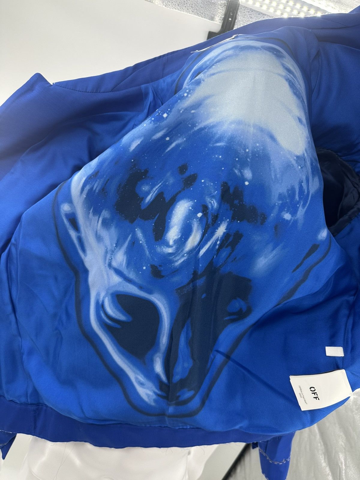 Off-White OFF-WHITE 2023 Wool Denim Jacket Size US XL / EU 56 / 4 - 14 Thumbnail