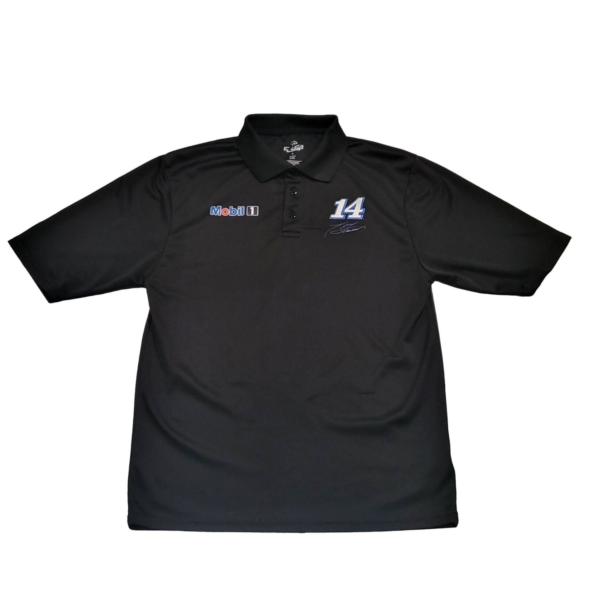 NASCAR Nascar Mobil 1 Racing Polo Men Sz M Tony Stewart Graphic Pri ...