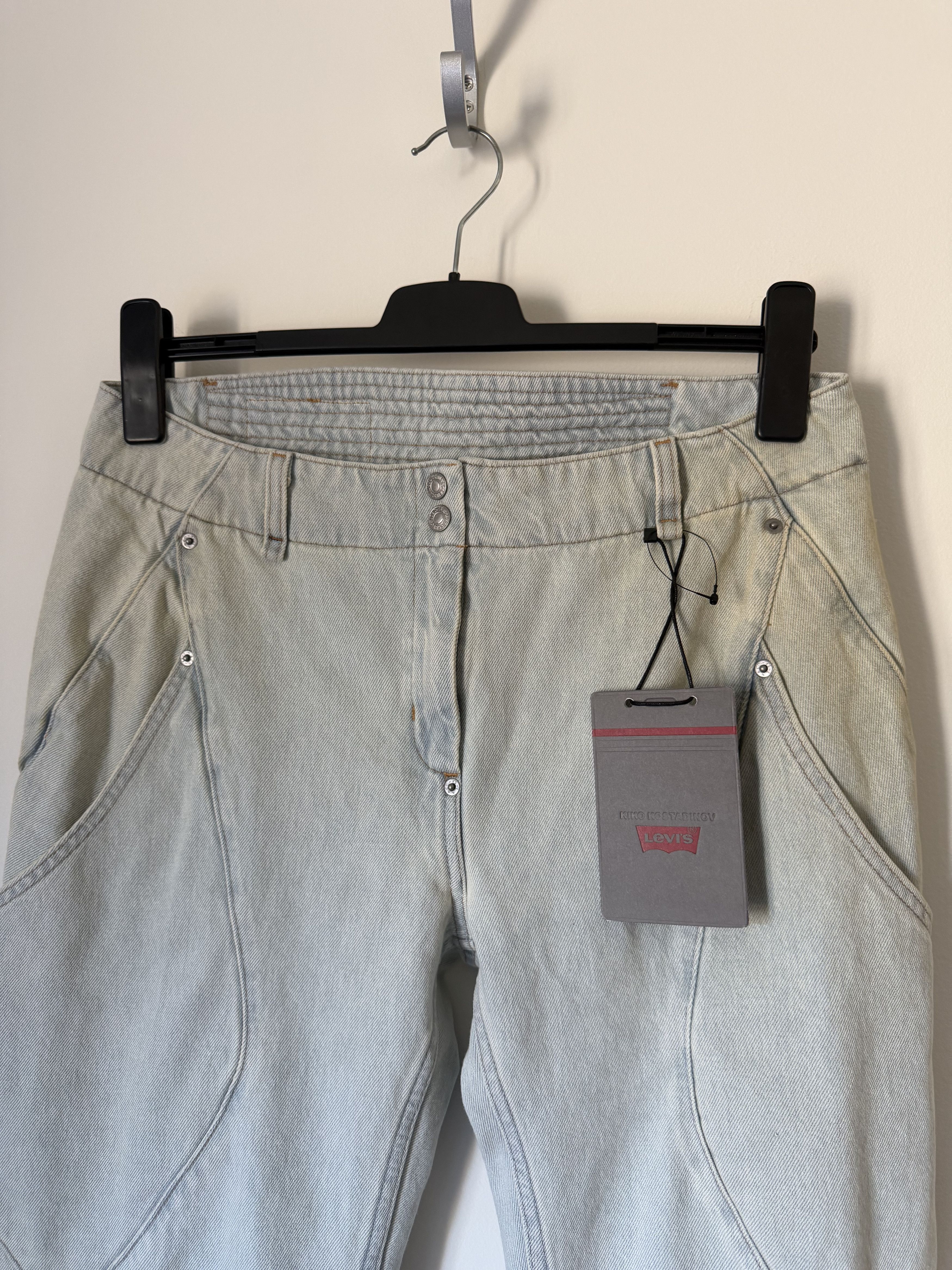 Kiko Kostadinov × Levi's Kiko Kostadinov Levi's Carina Flared Jeans Size US 30 / EU 46 - 2 Thumbnail