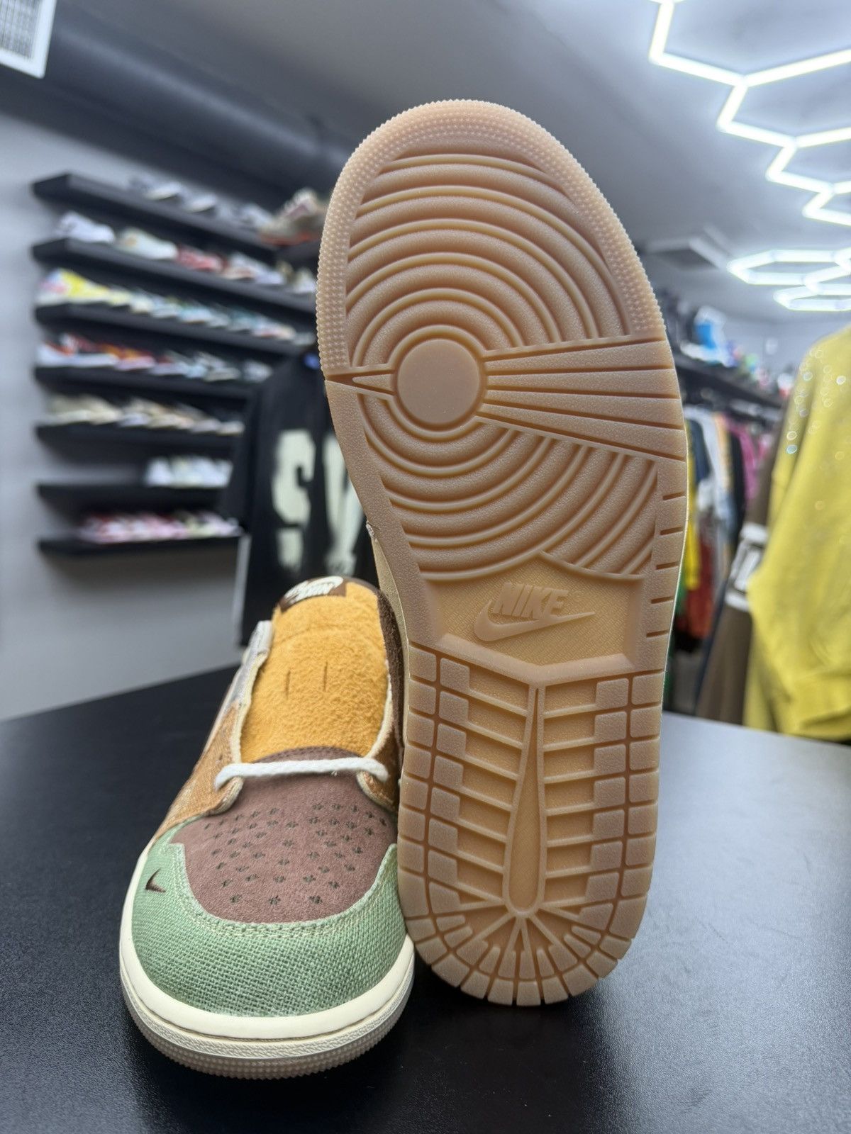 Jordan Brand Size 10.5 - Jordan 1 Retro Low Zion Williamson Voodoo Size US 10.5 / EU 43-44 - 9 Thumbnail