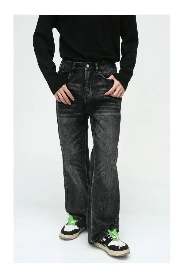Japanese Brand Kihara x Ayako Vintage Washed Black Casual Jeans Size US 32 / EU 48 - 3 Thumbnail