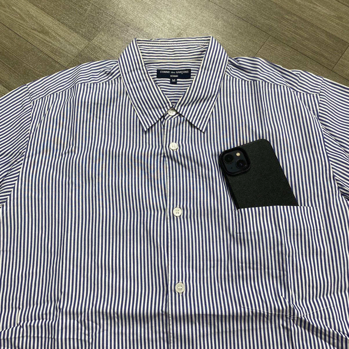 Comme des Garcons Homme 🇯🇵SS09 Comme des Garçons Homme CDG Striped Shirt Designer Size US M / EU 48-50 / 2 - 4 Thumbnail