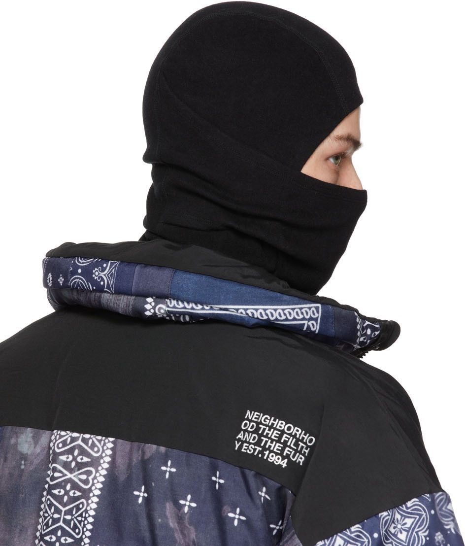 Japanese Brand × Neighborhood Neighborhood Black ‘In the Wind’ Balaclava Size ONE SIZE - 2 Thumbnail