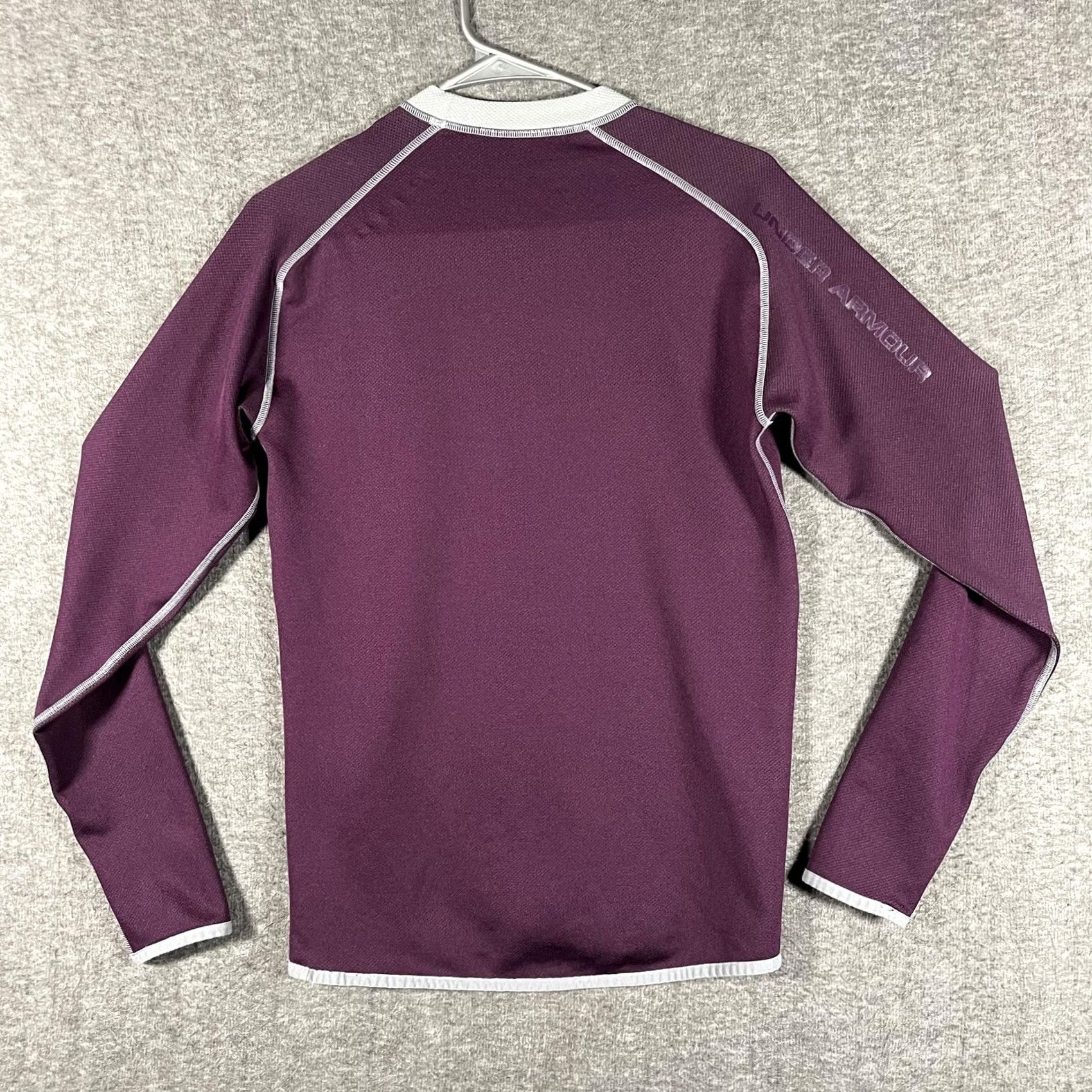 Under Armour Under Armour Shirt Mens S Purple Long Sleeve Reversible Performance shirt Size US S / EU 44-46 / 1 - 4 Thumbnail
