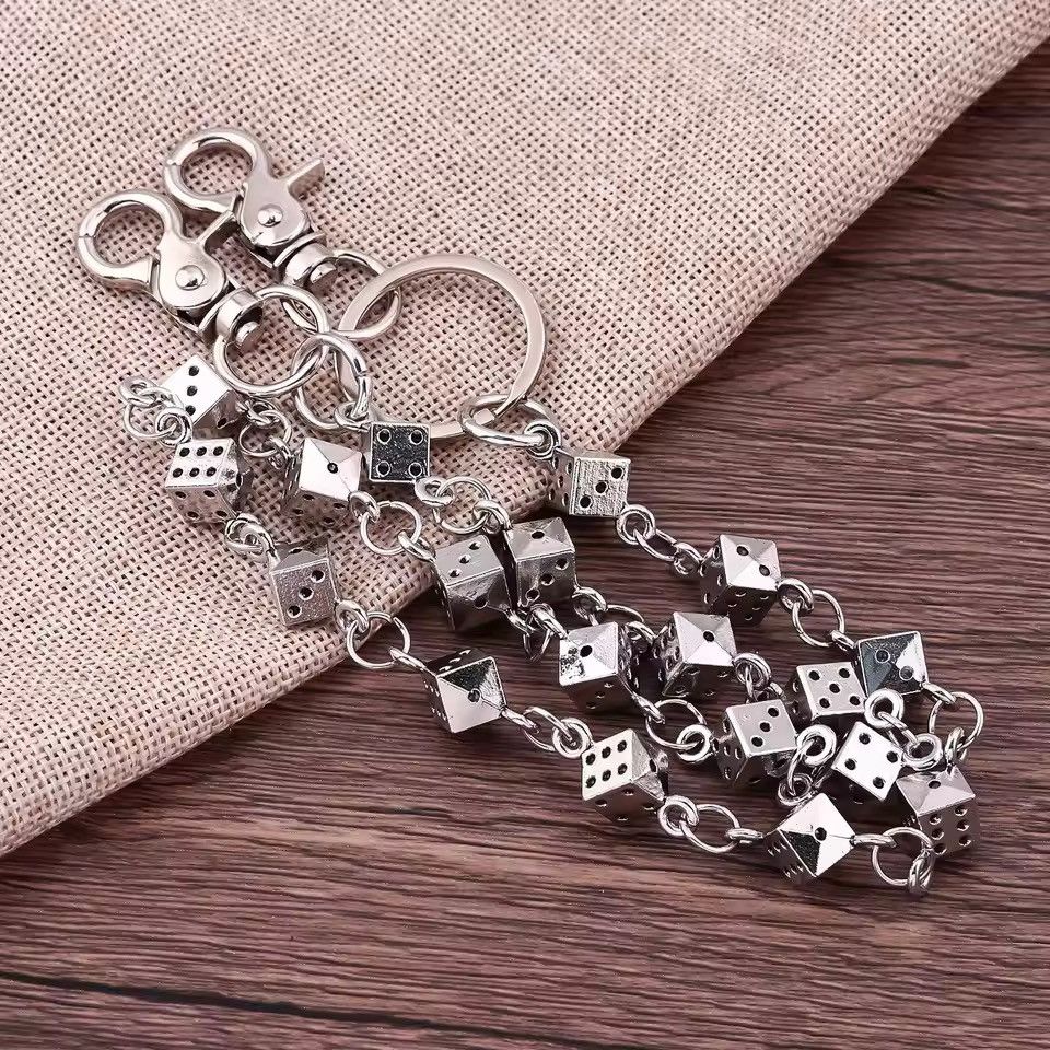 Jewelry Di r Bead Pants Wallet Chain,Y2K Jeans Chain Size ONE SIZE - 2 Thumbnail