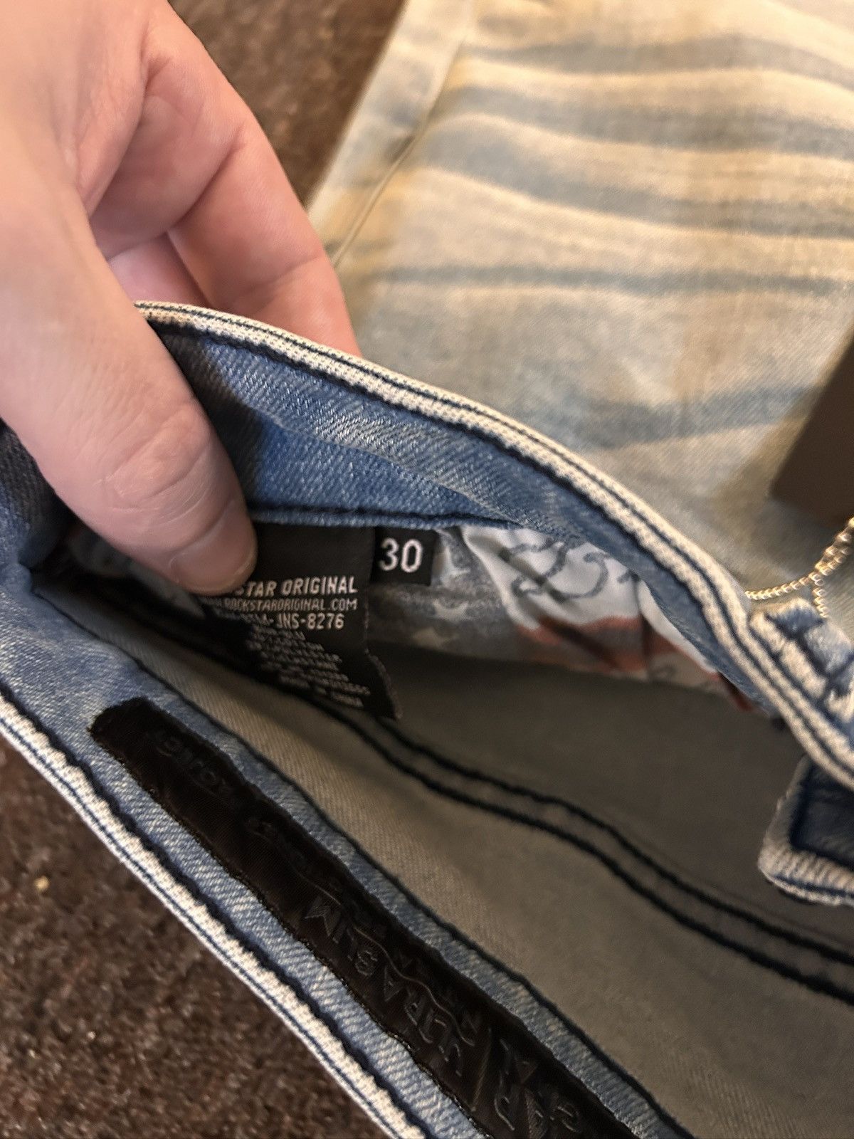 Rockstar Games Size 30 Rockstar Jeans NWT Size US 30 / EU 46 - 3 Thumbnail