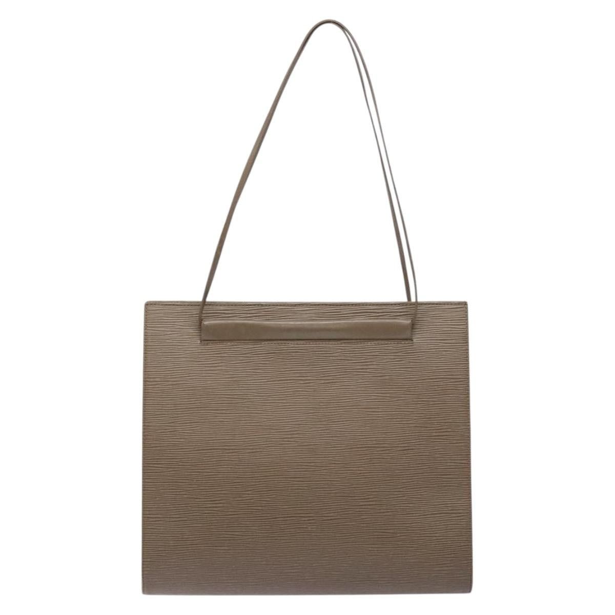 Louis Vuitton LOUIS VUITTON Epi Saint Tropez Shoulder Bag Gray Lilac Size ONE SIZE - 2 Thumbnail