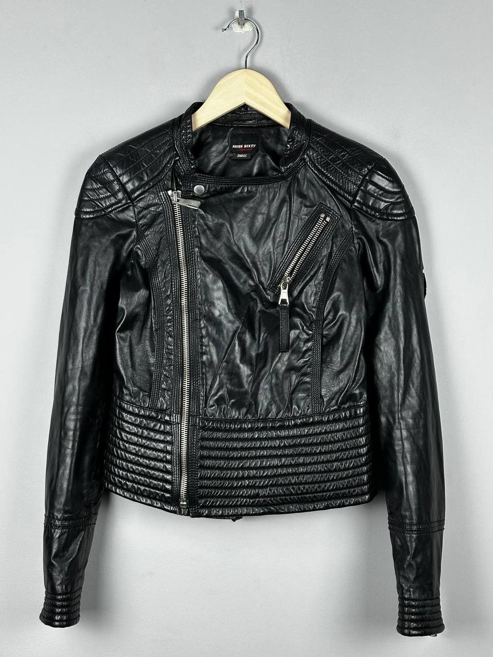 Miss Sixty Miss Sixty Avant Garde Opium Biker Cropped jacket Size S / US 4 / IT 40 - 1 Thumbnail