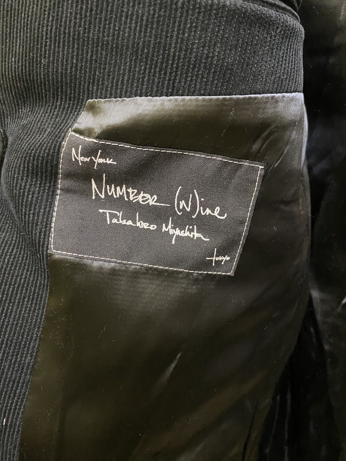 Number (N)ine × Takahiromiyashita The Soloist. NUMBER NINE CORDUROY JACKET Size US M / EU 48-50 / 2 - 6 Thumbnail