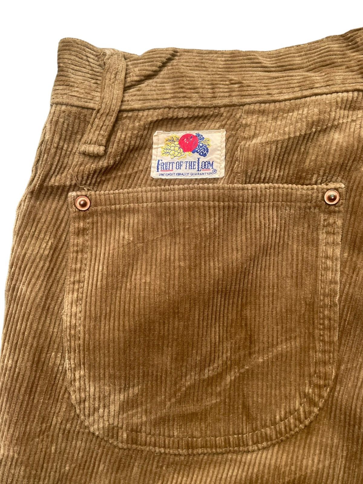 Edwin × Fruit Of The Loom × Vintage Vintage Fruit Of The Loom x Edwin Coduroy Size US 28 / EU 44 - 6 Thumbnail