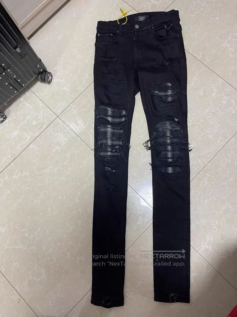 Amiri Amiri Size 29 Black jeans Size US 29 - 1 Thumbnail