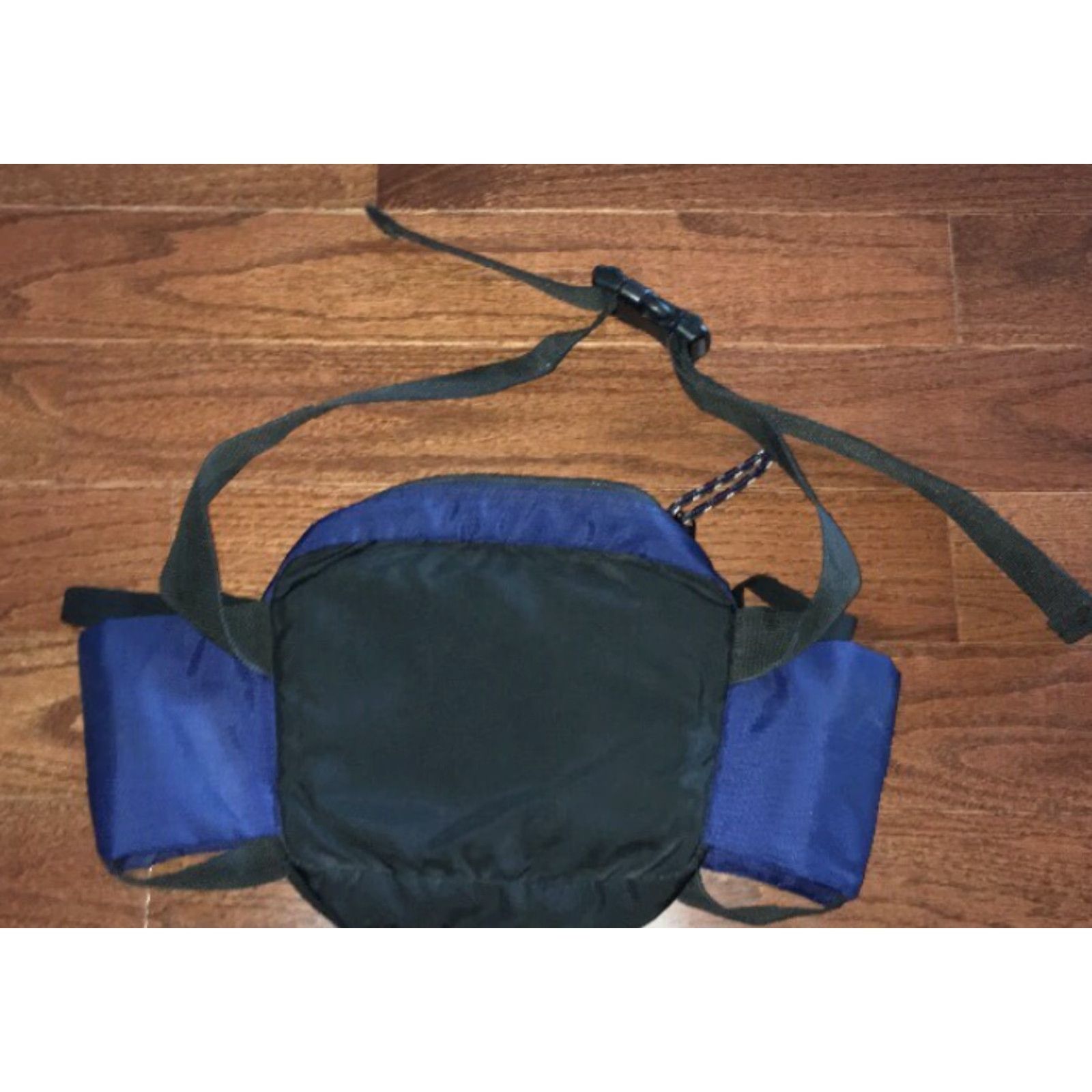 Jansport VINTAGE JanSport Fanny Pack Waist Pouch Belt Bag Hiking Style Blue Size ONE SIZE - 5 Thumbnail