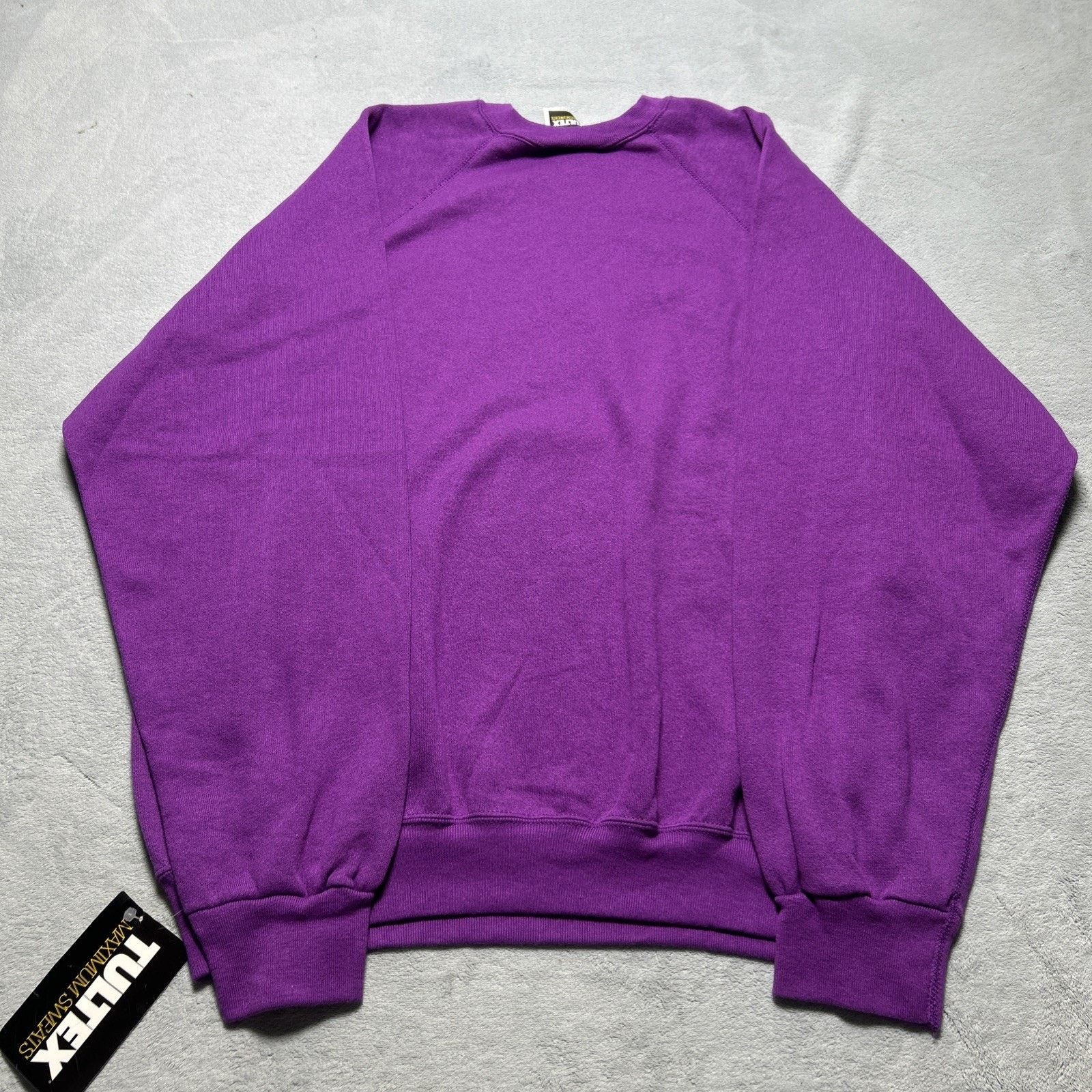 Tultex Vintage USA Tultex Blank Crewneck Sweatshirt Mens XL Sweater Size US XL / EU 56 / 4 - 13 Thumbnail
