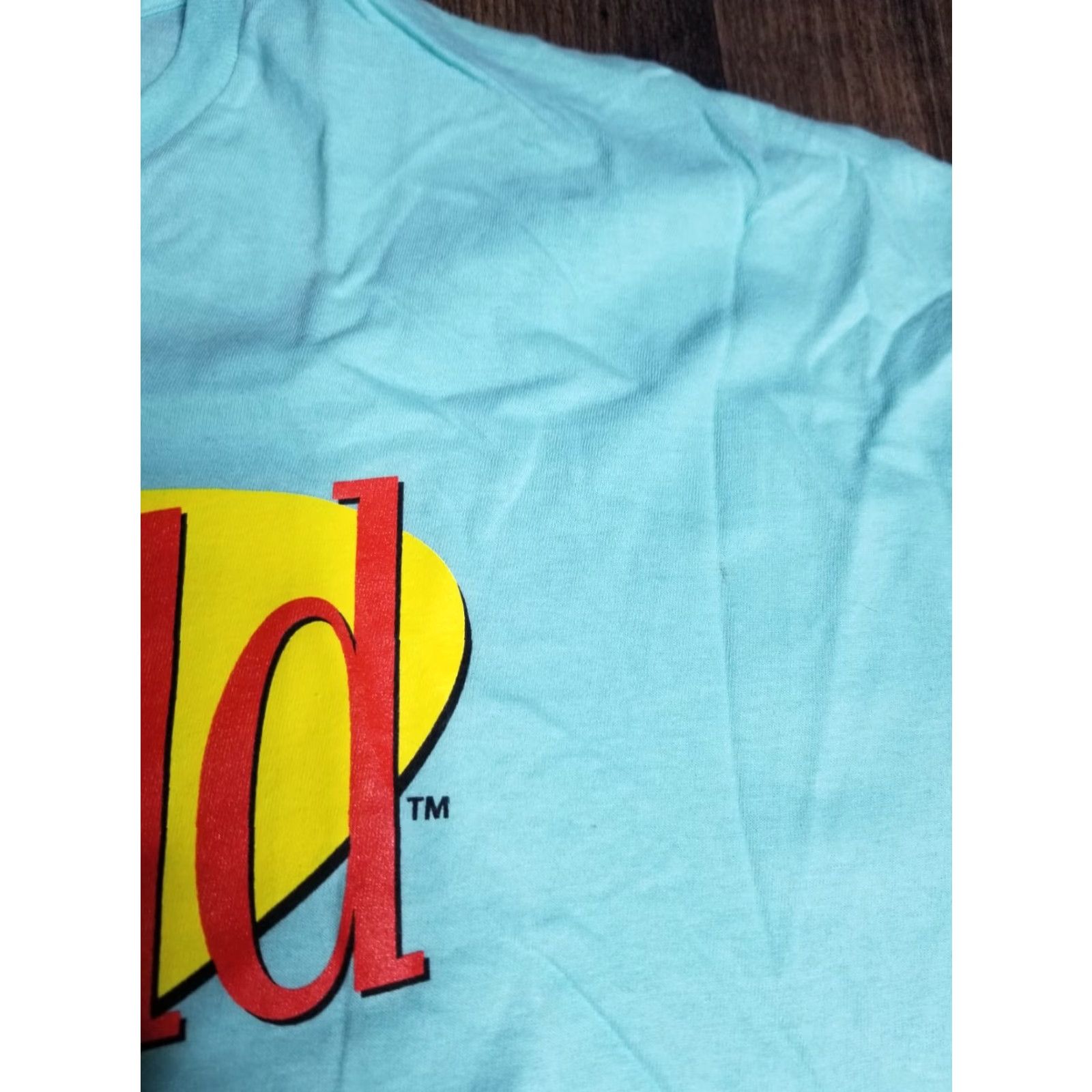 Vintage Seinfeld Logo T-Shirt Short Sleeve 3XL Blue Green Crew Neck Top 90s Mens Size US XXL / EU 58 / 5 - 3 Thumbnail